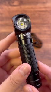 SUPERFIRE Multifunctional Flashlight Rechargeable Head Light LED Super Bright Headlamp Portable Work Light Emergency Waterproof Camping Hiking Cycling TH04
