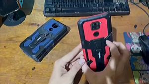 Casing Hp Untuk Samsung Galaxy A25 5G Soft Case Armor Belt Clip Kickstand Terbaru