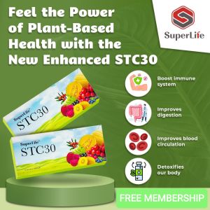 New Enhanced STC30 - 2 Boxes - Stem Cell Therapy - SuperLife World
