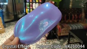 AIKKA AK210043 Soft Blue / AK210044 Soft Purple | Crystal Series | 2K Car Paint Motor Cat Kereta DIY