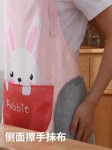 ❤Kawaii Cooking Apron❤Cute Waterproof Washable Home Cook Chef Food❤️SG Seller❤️