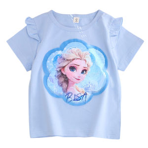 Color Changing Sequin Cotton T-Shirt