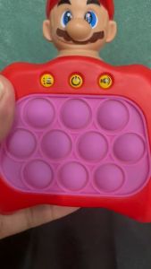 Pop it Game Console for Kids Whack-A-Mole Kids Push Game Console