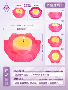 Nordic Style Crystal Candle Holder Minimalist Macaron Color Ceramic Flower High-End Luxury Feeling Home Decorative Accessories