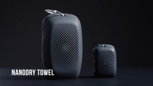 Khăn tắm Matador NanoDry viên con nhộng móc khóa Size Lớn gấp gọn Chất liệu vải Nano siêu nhẹ thấm hút tốt _ Hàng chính hãng