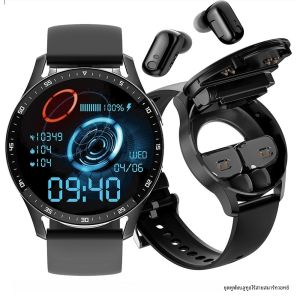 X7 2 ใน 1 สมาร์ทวอท์ชพร้อมหูฟัง Smartwatch TWS หูฟังบลูทูธ Heart Rate เครื่องวัดความดันโลหิตนาฬิกาสปอร์ตนาฬิกาฟิตเนส