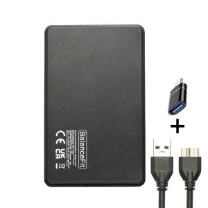 2.5 inch Hard Drive Enclosure USB 3.0/Type C to SATA III External Hard Drive Case for 2.5 inch SATA SSD HDD Support UASP