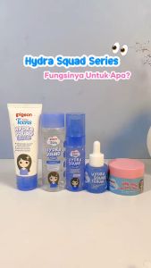 PIGEON TEENS HYDRA SQUAD SERIES SET Paket Skincare Remaja Ekstra Melembapkan Hyaluronic & Ceramide