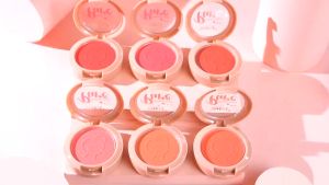 Perona Pipi Blush Glitter SANIYE 6 Warna Mudah Warna Waterproof & Long Lasting E0150