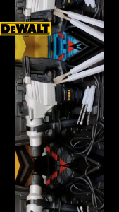 Stanley-26mm 220V 1500W Demolition Hammer Electric Hammer Pick Break Concrete Chisel Free Accessories Impact Hammer