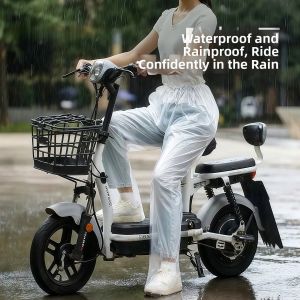 Waterproof Cover Feet Rain Pants Disposable Portable Thickened Raincoat