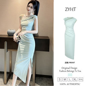 ZYHT womens dress Aqua blue dress fit dress weaved dress work dresses lxury dresses wedding dresses attendance dresses party dresses evening dresses 31197