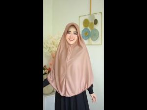 AliMaMa - JILBAB YASMIN - Hijab Jumbo Instant Syari Terbaru Jersey Hyget Kerudung Kurung Murah Medan