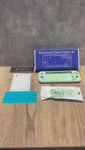 7 Colors For Switch Lite Replacement DIY Shell with Tempered Glass & ABXY Buttons Housing Case Cover For NS Lite Accessory Parts