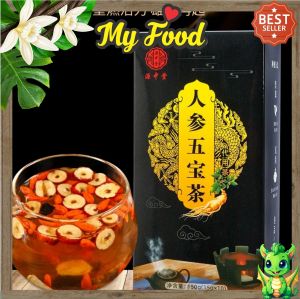 1 HỘP 10 GÓI TRÀ DƯỠNG NHAN NAM NHÂN SÂM NGỦ BẢO