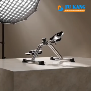 Fu Kang Pedal Exercise Bike with Foot Plate | Portable Rehab Trainer for Home Use