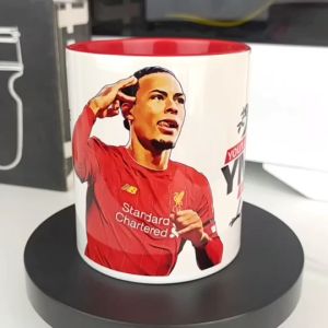 แก้วมัคลิเวอร์พลู เวอร์จิล ฟาน ไดค์ Virgil van Dijk หงส์แดง Liverpool FC