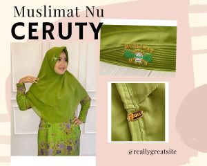 JILBAB MUSLIMAT NU CERUTY ARMANI
