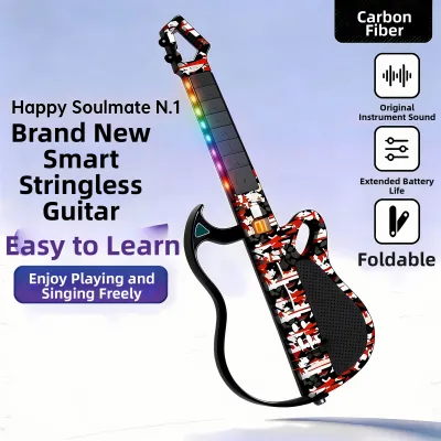 BABYSHOME | Smart Wireless Foldable Electronic Beginner Guitar