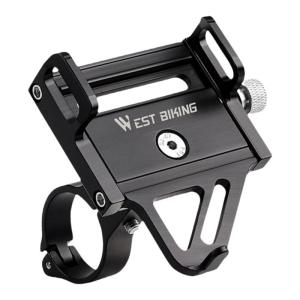 West Biking | Đế Kẹp Điện Thoại Chống Sốc Nhôm Hợp Kim cho Đạp Xe Điều Hướng