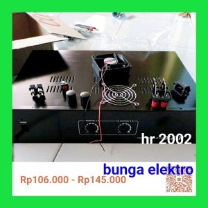 BOX HR 2002 dan perlengkapan standar ampli