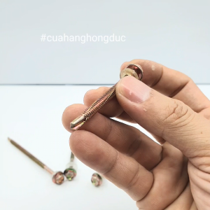 Vít Tôn Sắt 2.5cm 6cm 7.5cm 10cm Cá Sấu Ron Trắng Thái Minh/SEC Taiwan (Giá bán cho 100 gam)