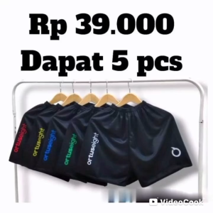 35 RIBU DAPAT 5 CELANA PENDEK OLAHRAGA ANAK ANAK USIA7-15 TAHUN