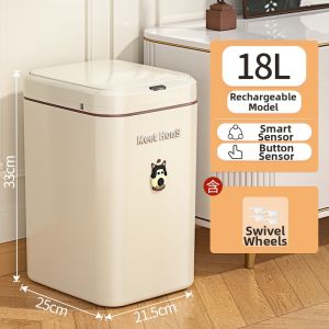 HANSHILIUJIA | Automatic Intelligent Sensor Trash Can High Aesthetics