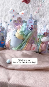[SG INSTOCK] Pre-packed Children Goodie Bags For PreSchool Birthday Party Celebration Kids Party Favor - Beach Toy Set