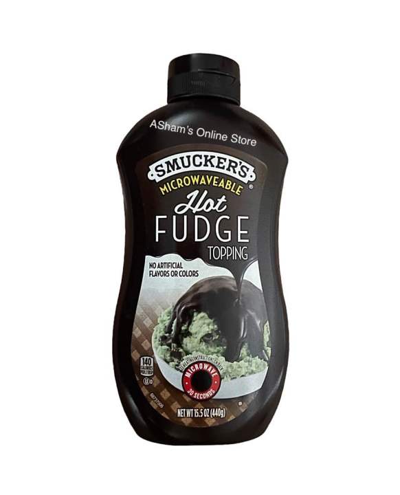 Smuckers Microwaveable Hot Fudge Topping 440g Lazada PH