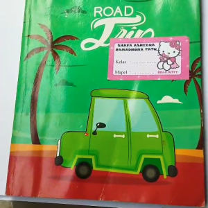 Label Nama Buku Pelajaran Custom Berbagai Karakter isi 20pcs Termurah