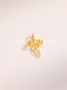 CHOW TAI FOOK 999 Pure Gold Bowknot Pendant - EOF2302