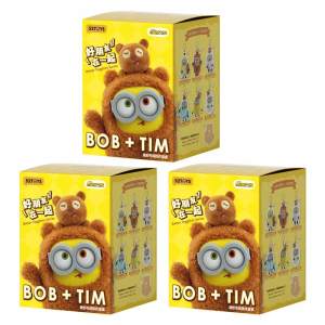 52TOYS | 52toys Bob&Tim Minions Better Toggther Series Multiple Styles Cute Doll Keychain Decoration Trendy Toy Mystery Box Surprise Gift