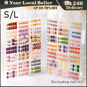 Nail Tips Display Book Nail Art Showing Shelf Gel Polish False Nails Manicure Collector Box False Tips Display Board Nail Tools Nail Patch Display Board Box Transparent Plastic Makeup Organizer