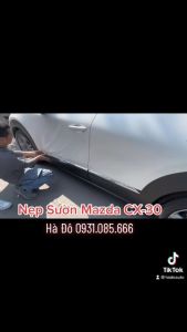 Nẹp Sườn Mazda CX30 - Nẹp Trang Trí Sườn Xe Mazda CX30