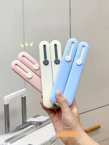 Portable Foldable Laundry Drying Rack Travel Business Trip Hotel Home Multi-Functional Clothes Drying Holder Plastic Hanger