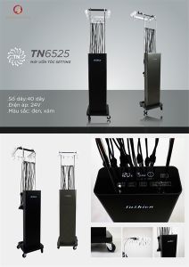 MÁY UỐN TÓC SETTING KĨ THUẬT SỐ CAO CẤP CHUYÊN DỤNG CHO SALON