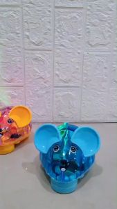 Mainan Anak Robot Tikus Lucu Musik LED Cute Mouse Light & Sound BO33