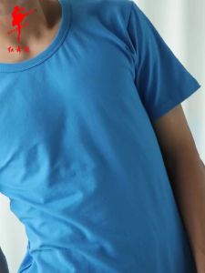 ＜109＞  Giày Khiêu Vũ Màu Đỏ Cotton Mỏng Nam Ngắn Tay Áo Khiêu Vũ Người Lớn Luyện Tập Thể Hình Kiểm Tra T Áo Sơ Mi Trang Phục Khiêu Vũ 30292