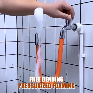 Water Faucet Extender 360° Adjustable Bending Silicone Hose Kitchen Bathroom Water Tap Extension
