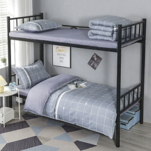 Luxurious Cotton Student Dorm Bedding Set Four Piece