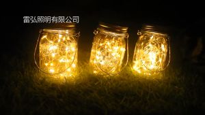 🇲🇾Mason Jar + Solar LED✨ CNY Raya  Outdoor Garden Decoration Starry Fairy Light Lamp Glass Christmas Creative Gift 太阳能玻璃梅森灯装饰圣诞礼物农历新年