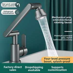 Vòi Lavabo Inox Nước Lạnh và Nóng