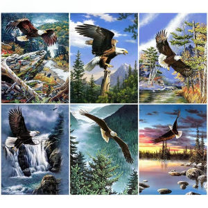 Jigsaw Puzzle Peaceful Eagle In Flight Scene 1000Pieces For Adults Ideal For Stress Relief And Relaxation