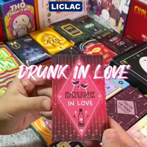 Bộ bài Drinking Game Drunk In Love 55 Lá dành cho cặp đôi tại các buổi tiệc  Bài Tình Yêu Hẹn Hò Say Tình