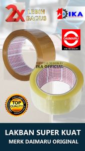 Lakban Daimaru tebal OPP tape super Murah ready Bening / coklat bisa campur Original Asli ISOLASI / SELOTIP / LAKBAN DAIMARU TAPE ORIGINAL 48 MM 100 YARD 48 MM 90 YARD 24 MM 100 METER OPP TAPE