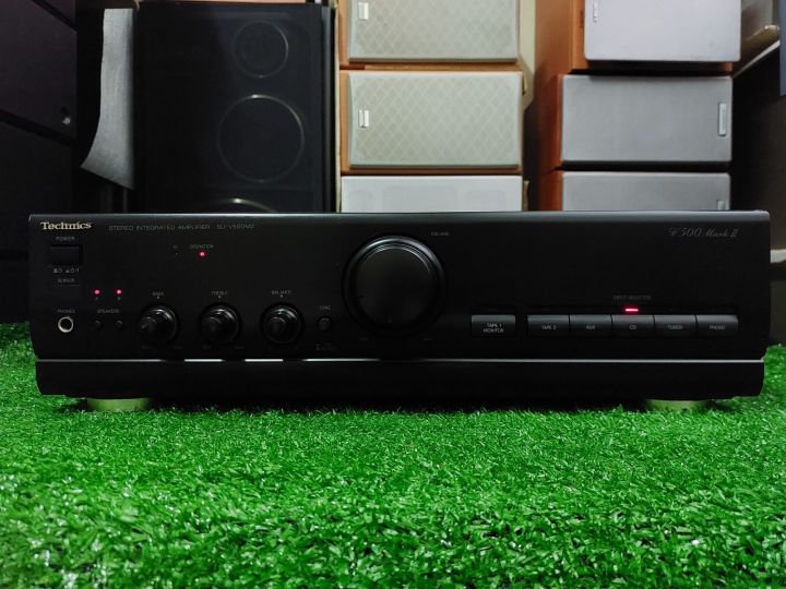 แอมป์Technics รุ่น SU-V500M2 จากตู้ยี่ปุ่นมือ2ใช้ไฟ100 สุง/กว้าง/ยาว/12/43/31/cm.
ใช้งานปกติ ตามคลิป ต่อลำโพงได้2ชุดA,Bร่อยรอยมีบ้างเล็กน้อย สวยส่วนใหญ่ตามภาพ