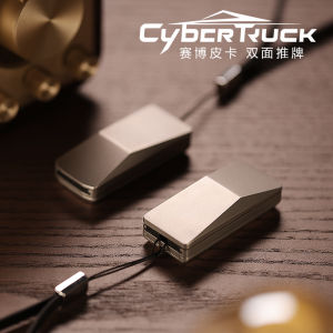 Cyber Pickup EDC Stainless Steel Double-Sided Toy Finger Mechanical Magnetism Relief Gadgets Anti-Stress Toys for Teens And Adults
