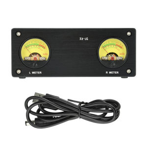DC 5V Xz-U6 VU Signal Level Meter Audio Amplifier Speaker Switcher Box Selector Music Spectrum Visualizer Meter 3.5mm/RCA