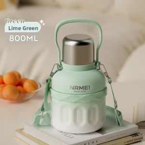 Large Capacity High Appearance Straw Cup 2000ml